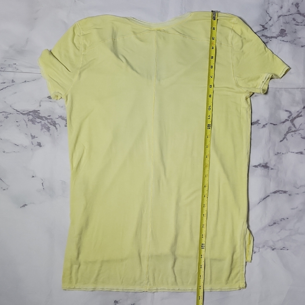 We The Free Light Yellow Short Sleeve Tee - Picture 3 of 5
